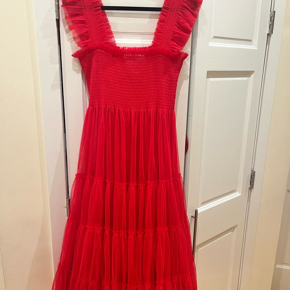 Hill House Scarlet Collector's Dress Red Size Small
